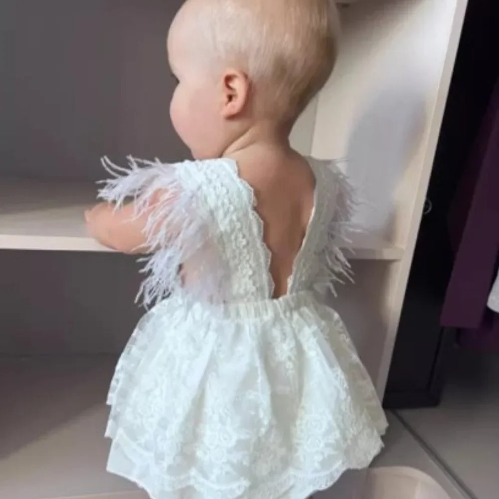 Winnie the Pooh Dress Lace Birthday Outfit Pooh Clothes Disney Dress romper